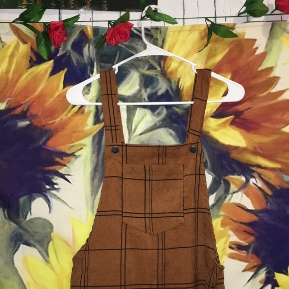 Vintage Dresses & Skirts - 2/$30 Brown Pinafore Dress